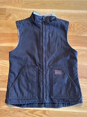 Othr Men's Navy Blue Sherpa-Lined Work Vest